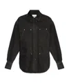 Isabel Marant Étoile Long Sleeve Denim Jacket In Black