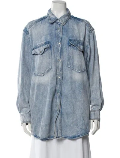 Pre-owned Isabel Marant Étoile Denim Jacket In Blue