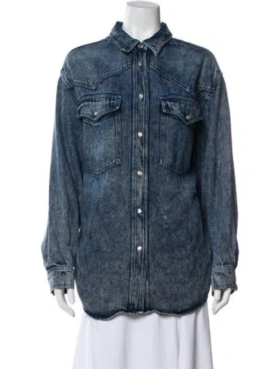 Pre-owned Isabel Marant Étoile Denim Jacket In Blue