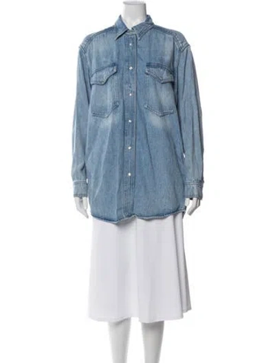 Pre-owned Isabel Marant Étoile Denim Jacket In Blue