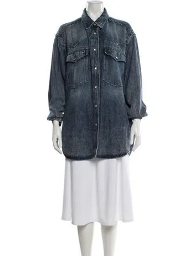Pre-owned Isabel Marant Étoile Denim Jacket In Blue