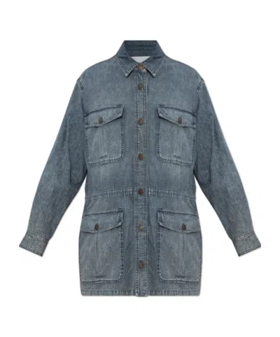 Isabel Marant Étoile Denim Jacket In Gray