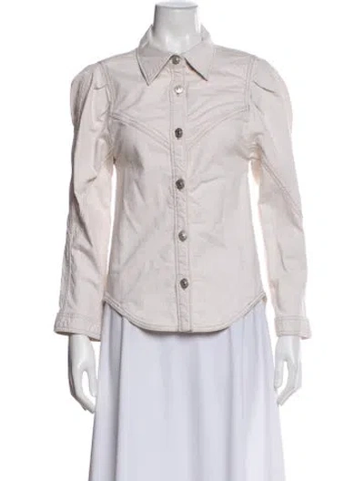 Pre-owned Isabel Marant Étoile Denim Jacket In Neutral