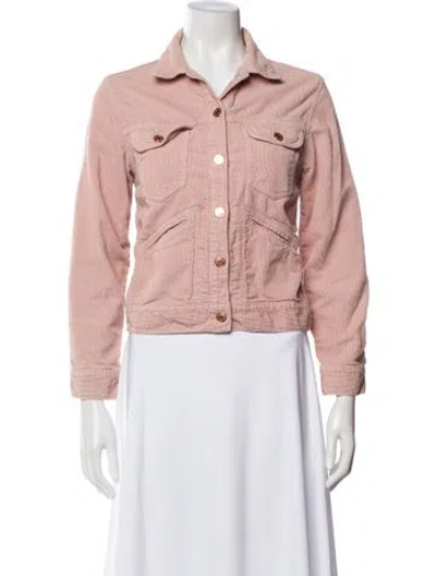 Pre-owned Isabel Marant Étoile Denim Jacket In Pink