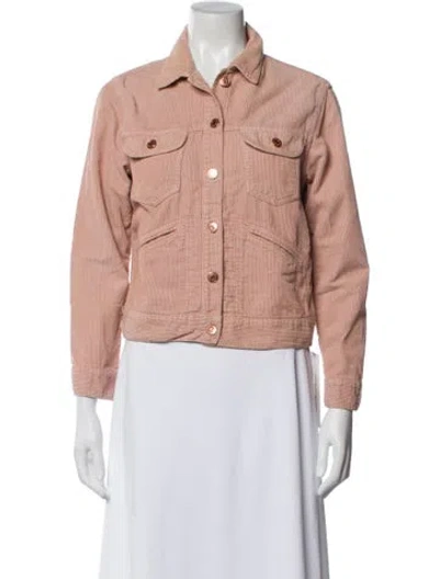 Pre-owned Isabel Marant Étoile Denim Jacket In Pink