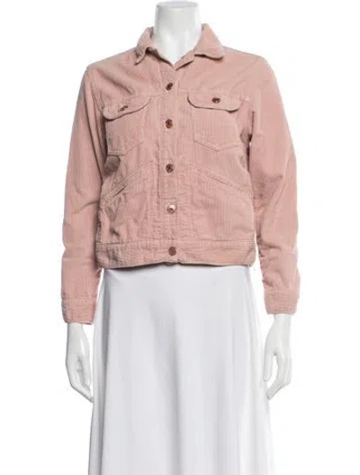 Pre-owned Isabel Marant Étoile Denim Jacket In Pink