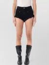 Isabel Marant Étoile Isabel Marant Eneidala Denim Shorts In Black