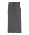 Isabel Marant Étoile Noreen Midi Skirt In Black