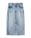 Isabel Marant Étoile Denim Skirt In Blue