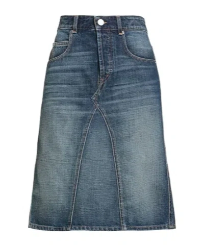 Isabel Marant Étoile Denim Skirts In Blue