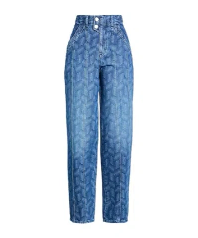 Isabel Marant Étoile Denim Trousers In Blue