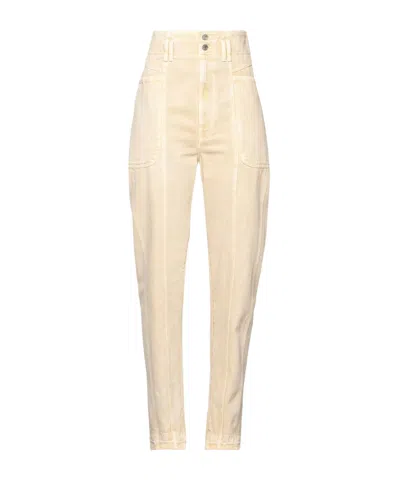 Isabel Marant Étoile Denim Trousers In Gray