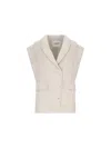 Isabel Marant Étoile Quilted Shawl Collar Jacket With Front Pockets