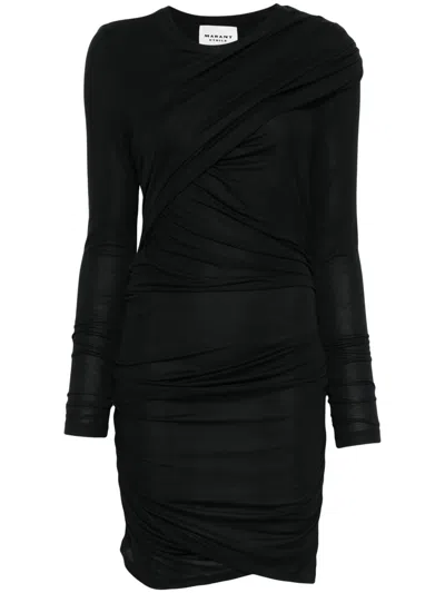 Isabel Marant Étoile Denise Mini Dress In Black