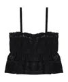 Isabel Marant Étoile Denys Buttoned Top In Black