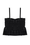 Isabel Marant Étoile Denys Buttoned Top In Black