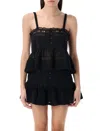 Isabel Marant Étoile Isabel Marant Etoile Denys Cotton Top In Black