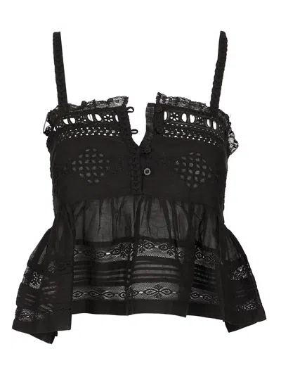 Isabel Marant Étoile Denys Top In Black