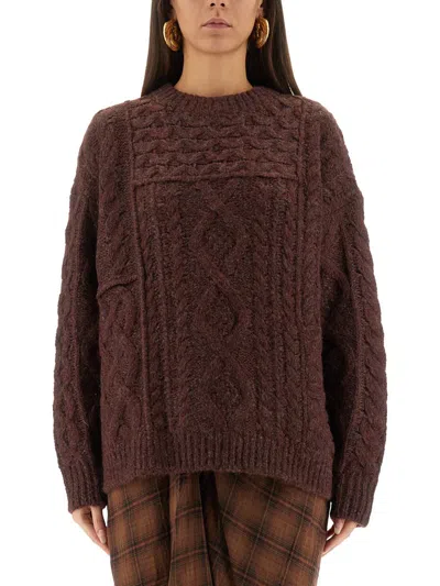 Isabel Marant Étoile "deottille" Sweater In Burgundy
