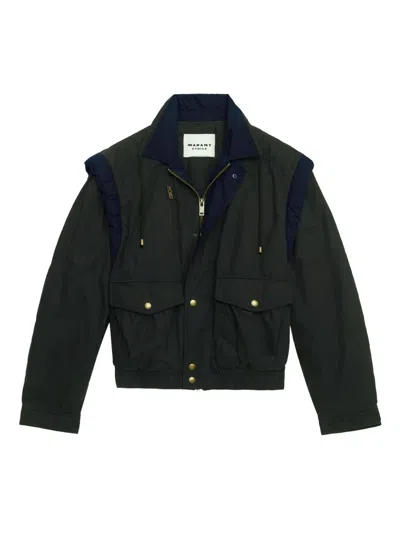 Isabel Marant Étoile Desha Jacket In Green