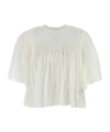 Isabel Marant Étoile Destiny Embroidered Detailed Blouse In White