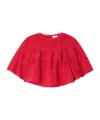 Isabel Marant Étoile Dilama Crochet-trimmed Broderie Anglaise Organic Cotton-voile Blouse
