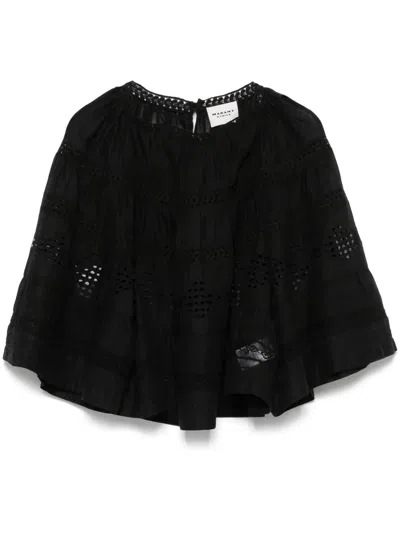 Isabel Marant Étoile Dilama Blouse In Black