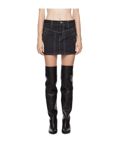 Isabel Marant Étoile Dilda Skirt In Black
