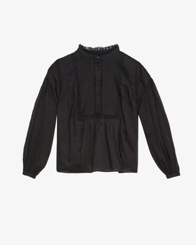 Isabel Marant Étoile Disia Blouse In Black