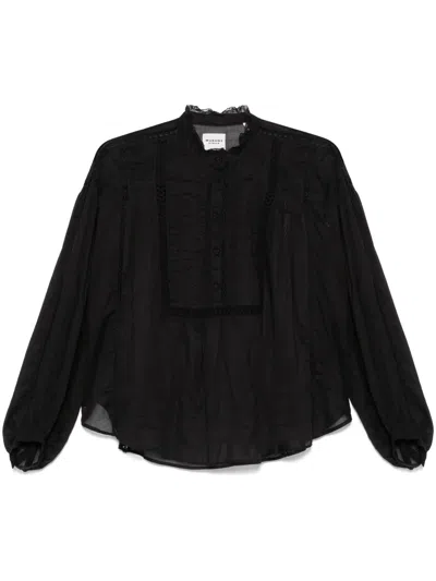 Isabel Marant Étoile Disia Blouse In Black