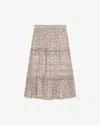 Isabel Marant Étoile Diya Skirt In Brown