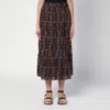 Isabel Marant Étoile Marant Etoile Women Diya Biologic Cotton Skirt With All-over Print