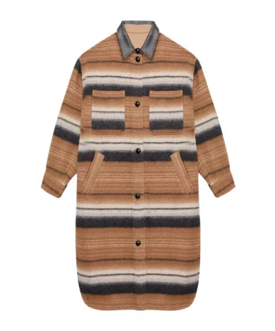 ISABEL MARANT ÉTOILE ISABEL MARANT ÉTOILE DJILA BUTTON-UP COAT