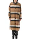Isabel Marant Étoile Djila Overshirt Long Coat In Multi