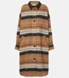ISABEL MARANT ÉTOILE DJILAGA WOOL-BLEND COAT