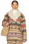 Isabel Marant Étoile Double-breasted Jacket In Camel