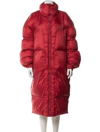 Pre-owned Isabel Marant Étoile Down Coat In Red