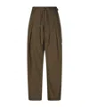 Isabel Marant Étoile Drawstring Casual Pants In Green