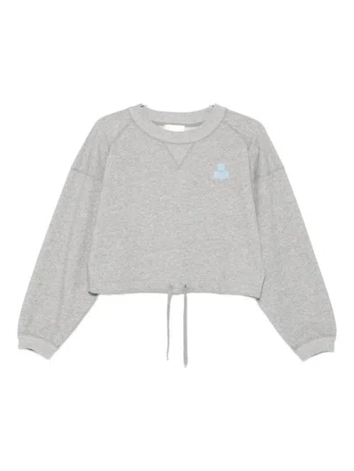 Isabel Marant Étoile Drawstring Cropped Sweatshirt