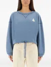 Isabel Marant Étoile Isabel Marant Etoile Margo Sweatshirt With Logo In Blue