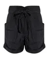 Isabel Marant Étoile Drawstring Shorts In Black
