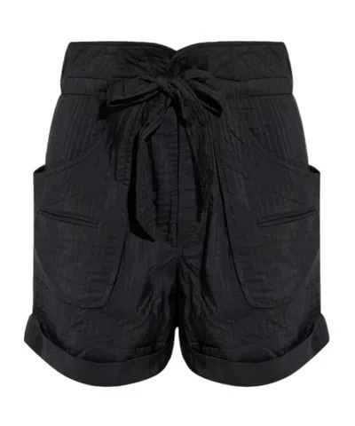 Isabel Marant Étoile Drawstring Shorts In Black
