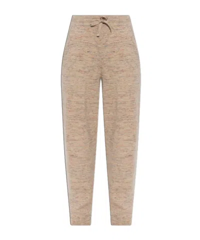 Isabel Marant Étoile Drawstring Sweatpants In Neutral