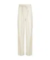 Isabel Marant Étoile Drawstring-waist Cotton Track Pants In White