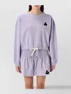 Isabel Marant Étoile Marant Etoile Women Margo Cotton Sweatshirt In Purple