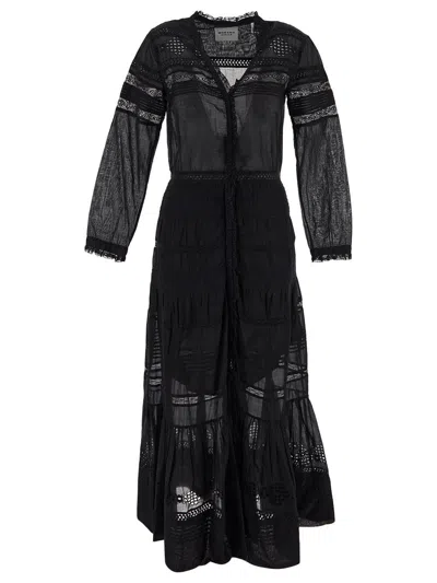 Isabel Marant Étoile Dress Daniva Woman In Black