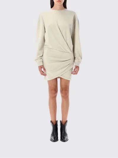 ISABEL MARANT ÉTOILE DRESS ISABEL MARANT ETOILE WOMAN COLOR BEIGE,H52347022