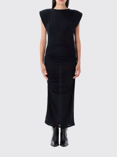 ISABEL MARANT ÉTOILE DRESS ISABEL MARANT ETOILE WOMAN COLOR BLACK,H25011002