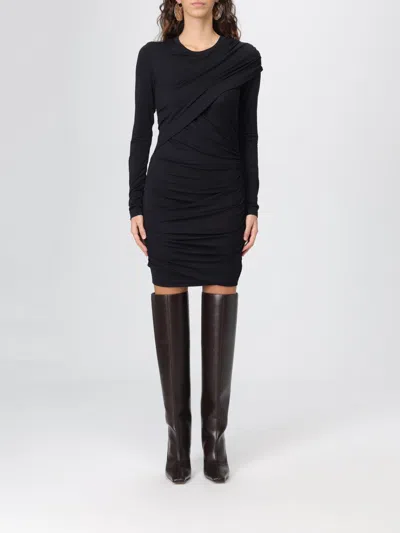 ISABEL MARANT ÉTOILE DRESS ISABEL MARANT ETOILE WOMAN COLOR BLACK,H49465002