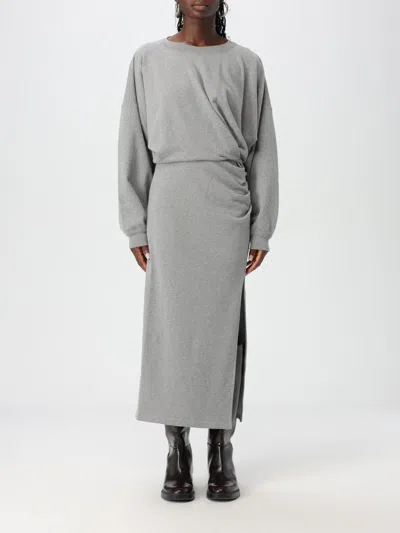 Isabel Marant Étoile Dress Isabel Marant Etoile Woman Color Grey In Grau